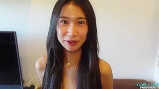 Skinny Fiipina Spreads Legs Wide For Big Cock
